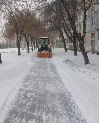 Новини Харкова: Шляхрембуд ліквідує наслідки негоди